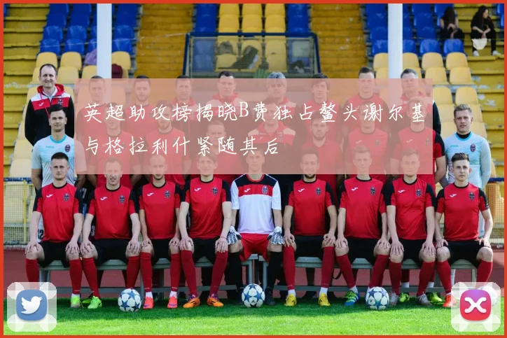 英超助攻榜揭晓B费独占鳌头谢尔基与格拉利什紧随其后