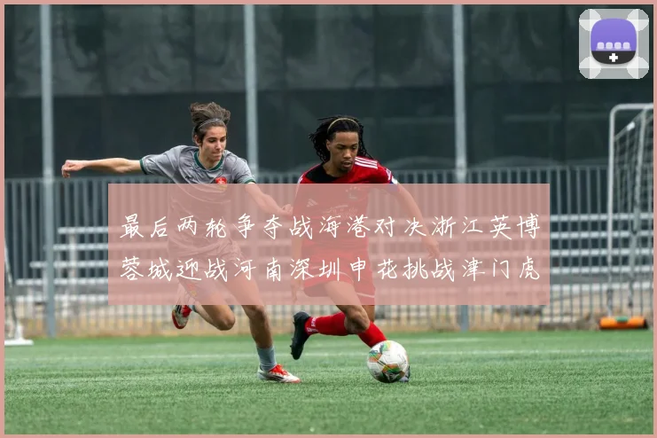 最后两轮争夺战海港对决浙江英博蓉城迎战河南深圳申花挑战津门虎