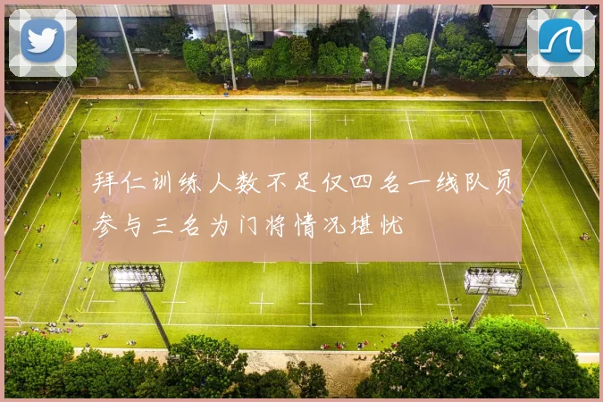拜仁训练人数不足仅四名一线队员参与三名为门将情况堪忧